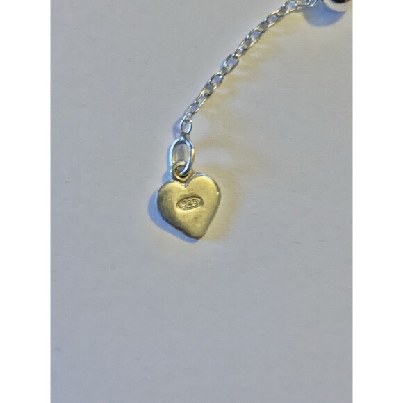 Hearts Pendant Sterling KA 1772  I'm Glad In God's Design Your Path Crossed Mine - Picture 3 of 4